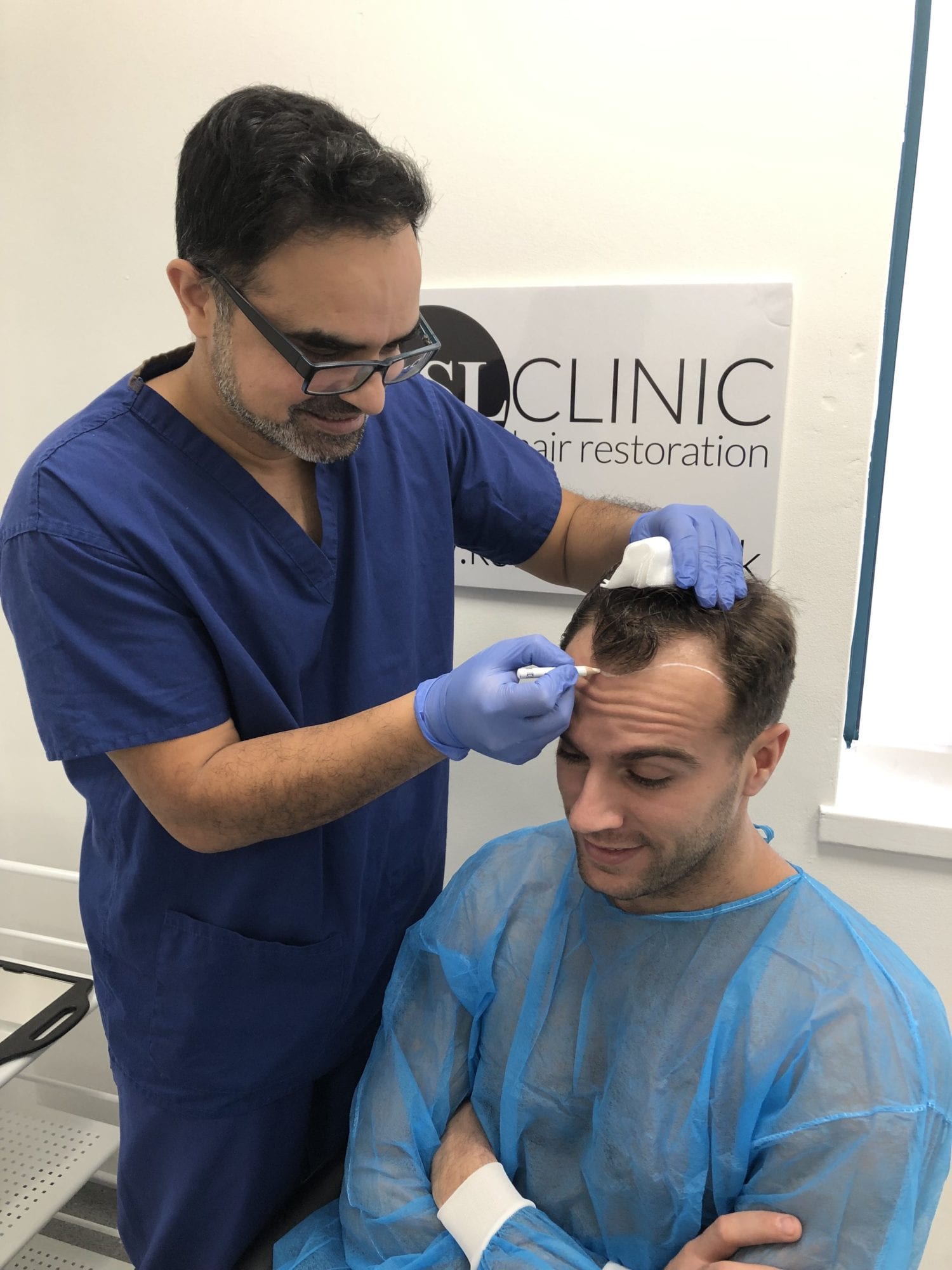 Love Island Winner Max Morley visits our Manchester Clinic..
