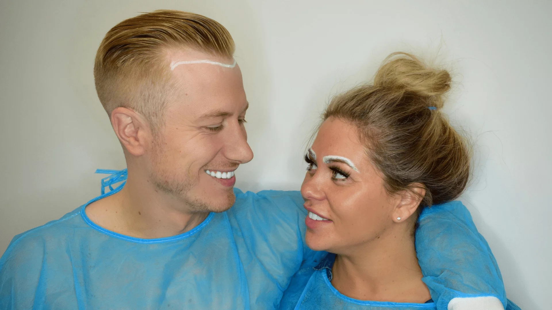HIS AND HERS FUE TRANSPLANT – BIANCA GASCOIGNE AND KRIS BOYSON